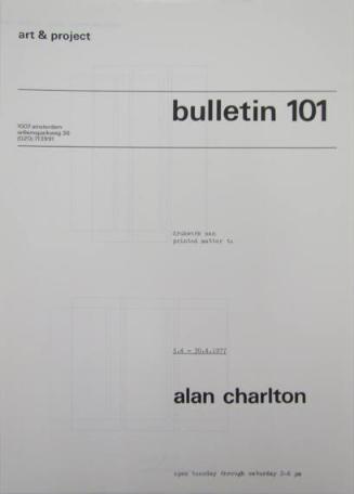 Art & Project Bulletin 101