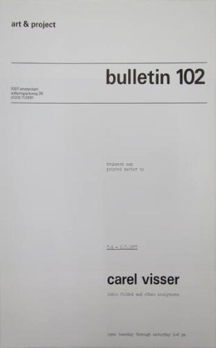 Art & Project Bulletin 102