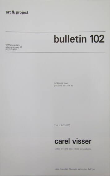 Art & Project Bulletin 102