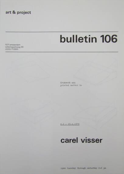 Art & Project Bulletin 106