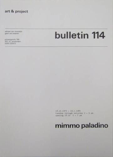 Art & Project Bulletin 114