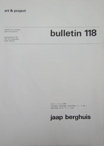 Art & Project Bulletin 118