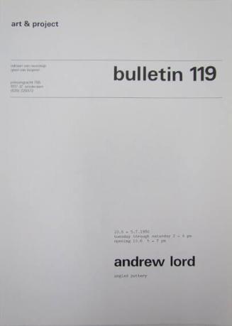 Art & Project Bulletin 119