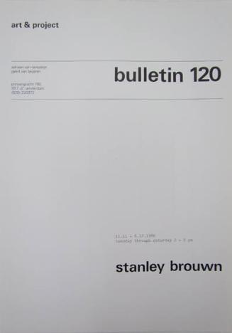 Art & Project Bulletin 120