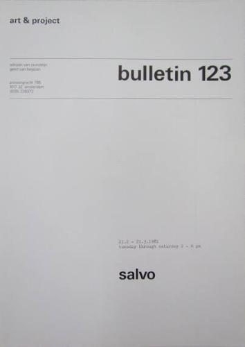 Art & Project Bulletin 123