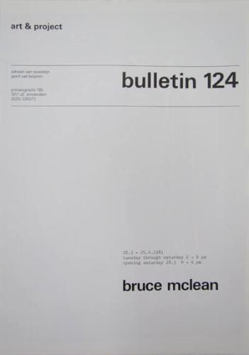 Art & Project Bulletin 124