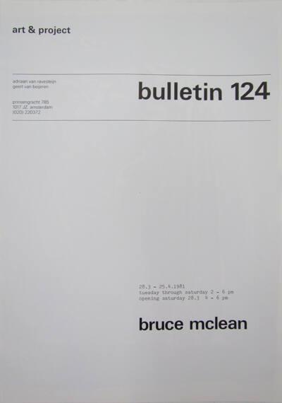 Art & Project Bulletin 124