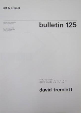 Art & Project Bulletin 125