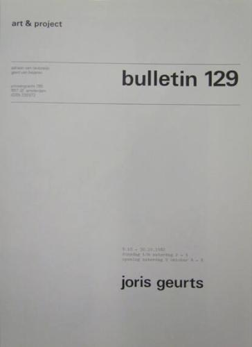 Art & Project Bulletin 129