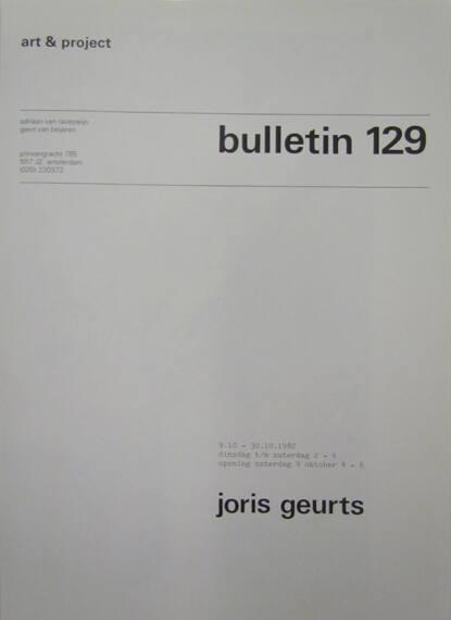 Art & Project Bulletin 129