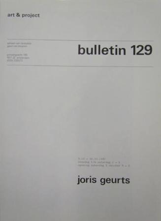 Art & Project Bulletin 129