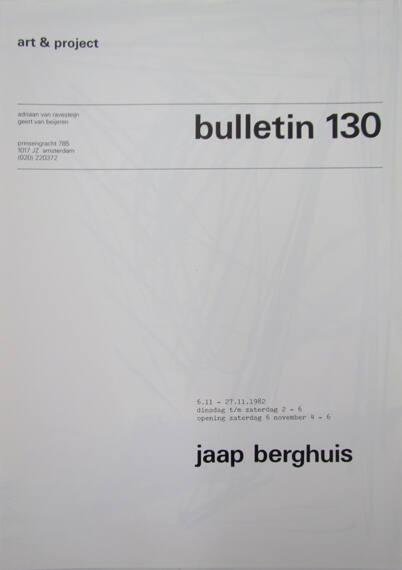 Art & Project Bulletin 130