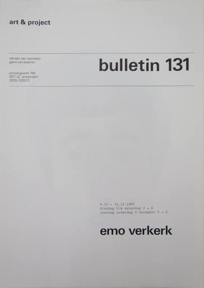 Art & Project Bulletin 131