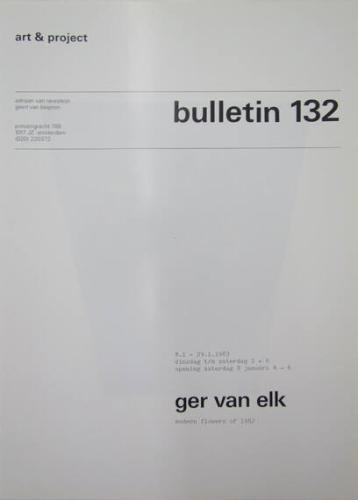 Art & Project Bulletin 132