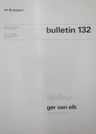 Art & Project Bulletin 132