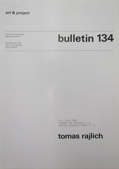 Art & Project Bulletin 134