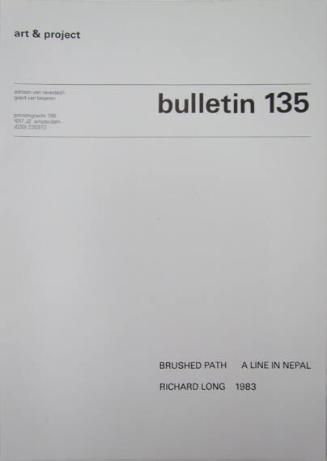Art & Project Bulletin 135