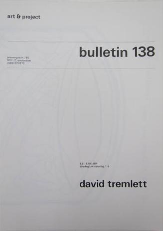 Art & Project Bulletin 138