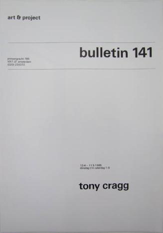 Art & Project Bulletin 141