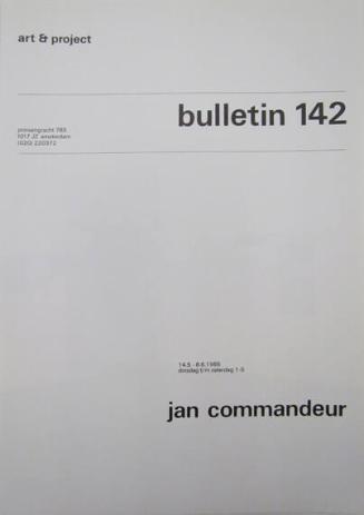 Art & Project Bulletin 142