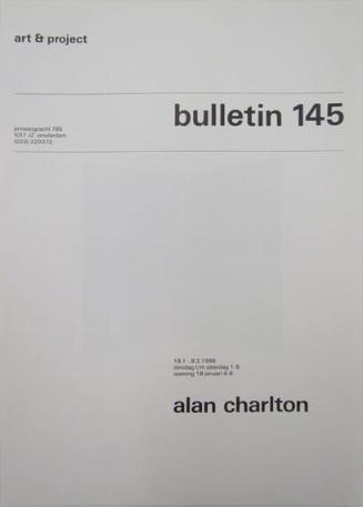 Art & Project Bulletin 145