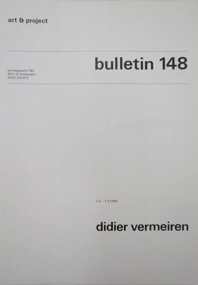 Art & Project Bulletin 148