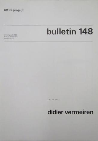 Art & Project Bulletin 148