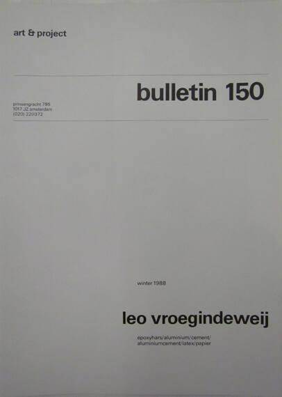 Art & Project Bulletin 150