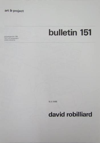 Art & Project Bulletin 151