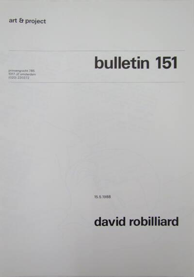 Art & Project Bulletin 151