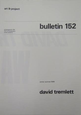 Art & Project Bulletin 152