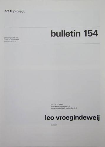 Art & Project Bulletin 154