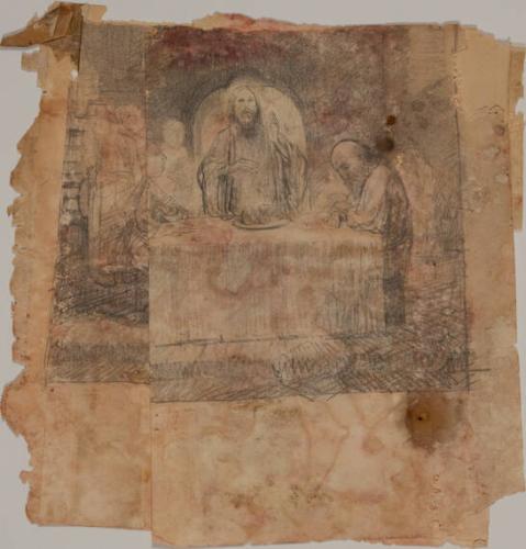 Study for The Supper at Emmaus
