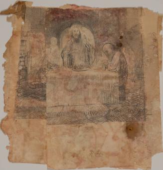 Study for The Supper at Emmaus