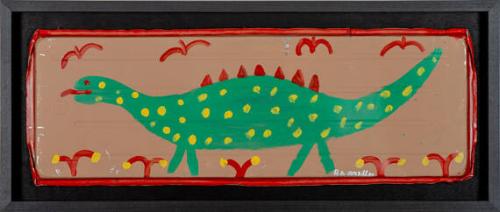 Green and Yellow Dinosaur