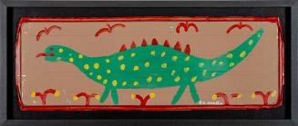 Green and Yellow Dinosaur