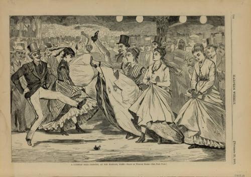 A Parisian Ball- Dancing At The Mabille, Paris