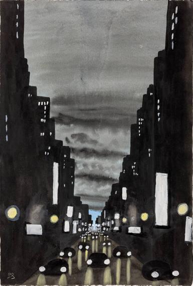 New York Early Evening Crosstown
