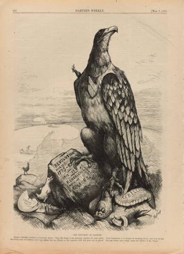 The Republic in Danger (from Harper's Weekly, May 1, 1875)