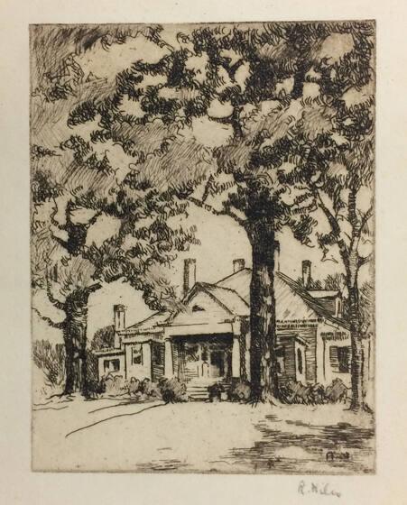 Untitled (House And Trees)