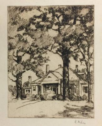 Untitled (House And Trees)