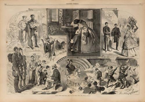 News from the War (from Harper's Weekly)