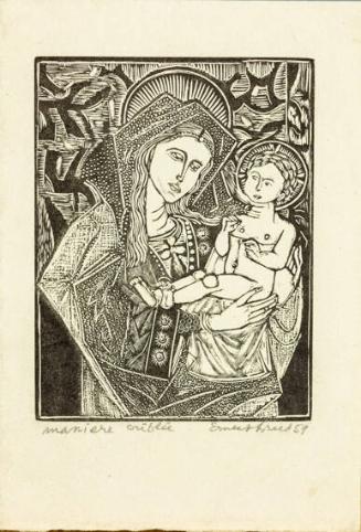 untitled (Virgin and Child)