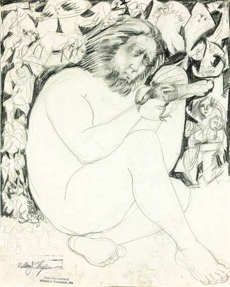 Study for "Father Adam"
