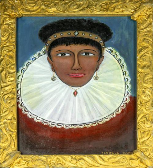 Dining Room Lady