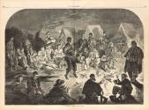 A Bivouac Fire on the Potomac (from Harper's Weekly, December 21, 1861)