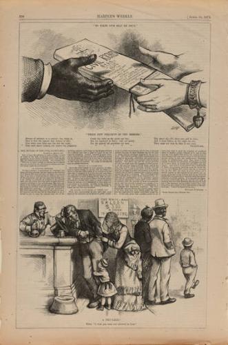 To Thine Own Self Be True, from Harper's Weekly, April 24, 1875