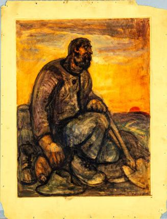 Laborer Resting