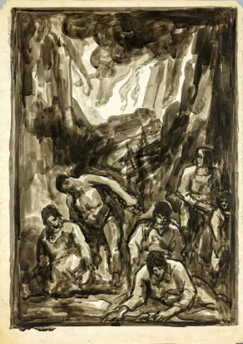 Title Unknown (Group of figures)
