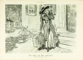 The Edge of the Precipice (from Harper's Weekly)